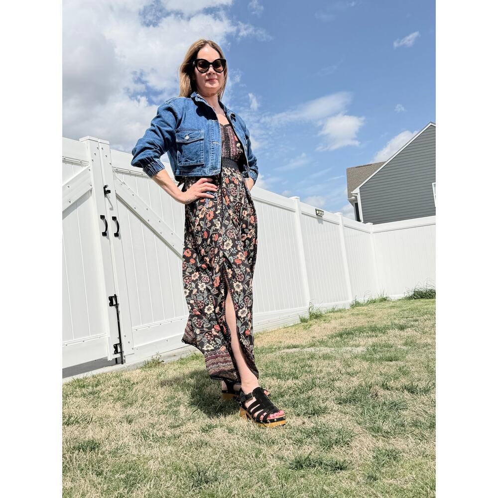 Angie Boho Jumpsuit with Side Slits